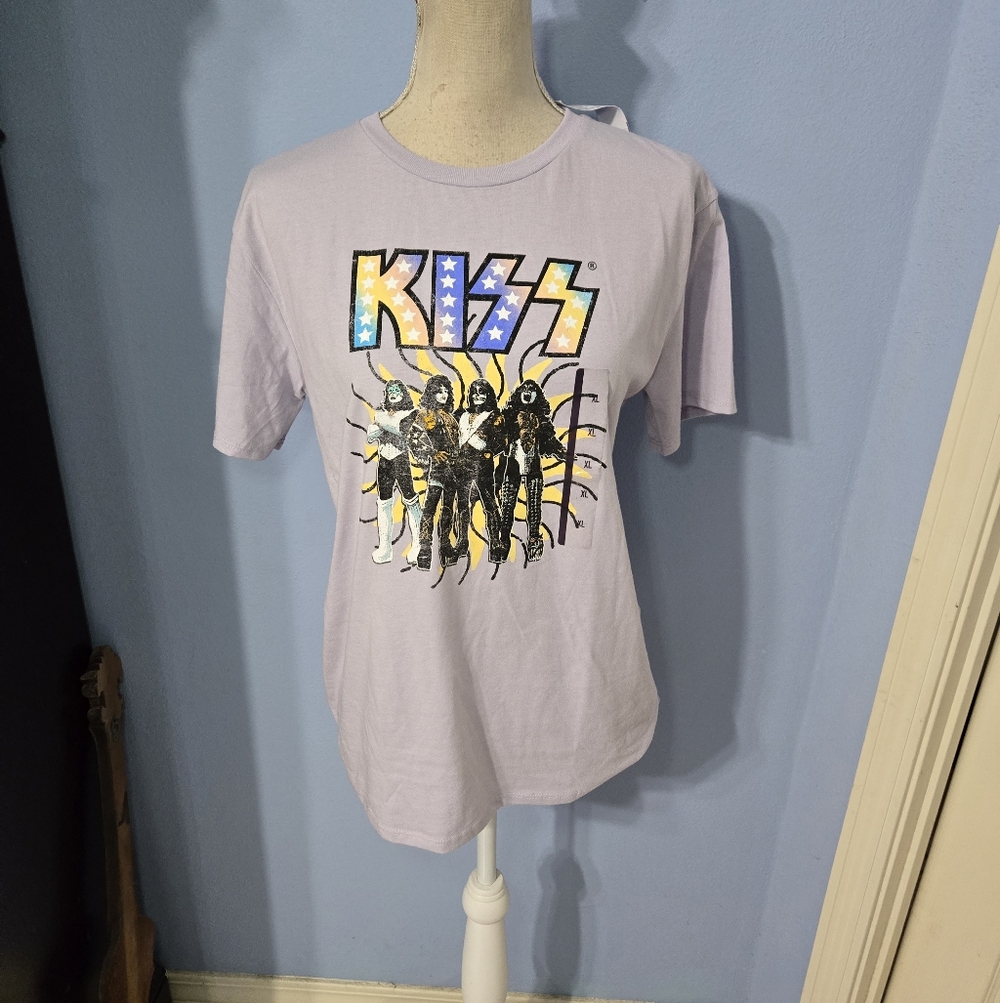 Kiss Xlarge Girls Tshirt